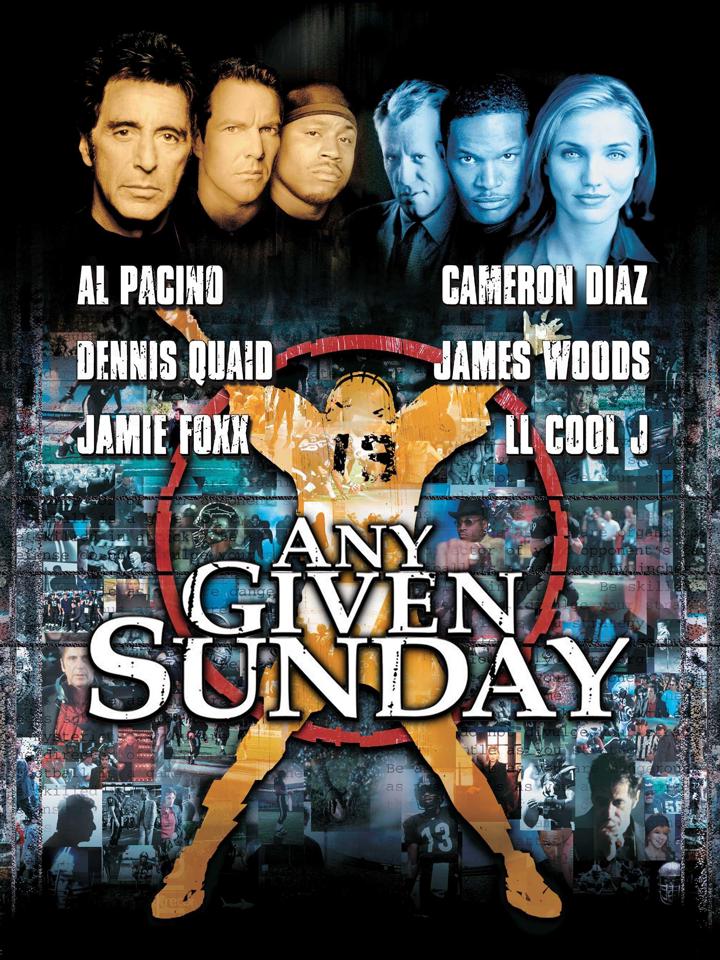 Any Given Sunday poster
